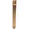 Ekena Millwork Thorton Arts & Crafts Rough Sawn Bracket, Western Red Cedar, 4"W x 26"D x 38"H BKT04X26X38THR03RWR - alternate 2